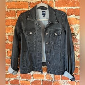 Gap Black Denim Jacket